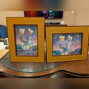 Hermes Pleiade Picture Frames X2 Fits 5*7 Photo
